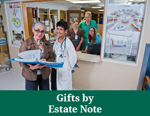 UHS employees smiling. Gifts by Estate Note Rollover