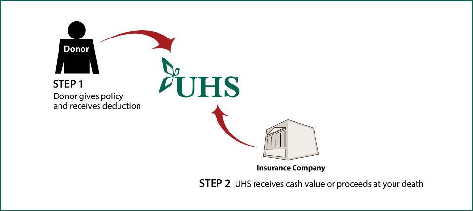 Life Insurance Policy Diagram. Description of image is listed below.